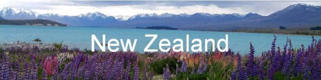 New Zealand, Lake Tekapo.