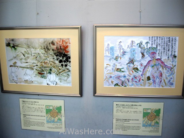 Dibujos de niños supervivientes