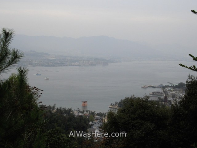 Torii desde la cima