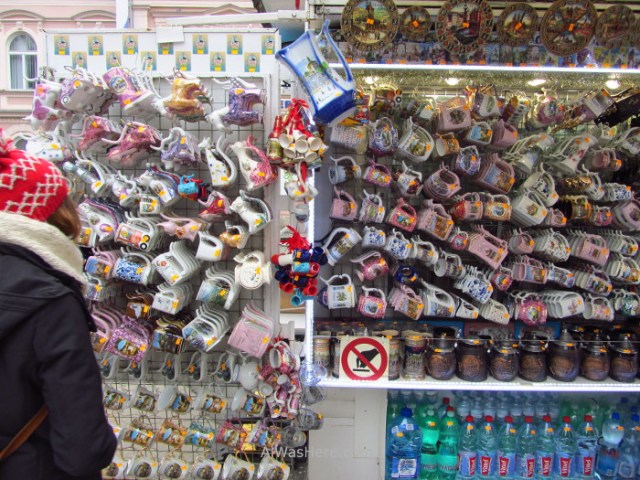 Tazas típicas de Karlovy Vary