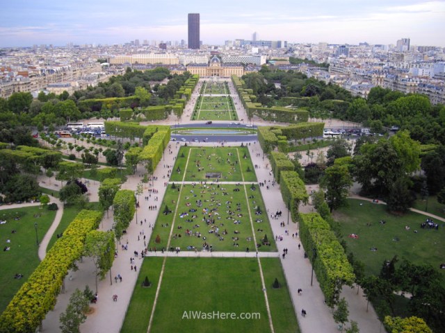 Campo de Marte desde la Torre Eiffel