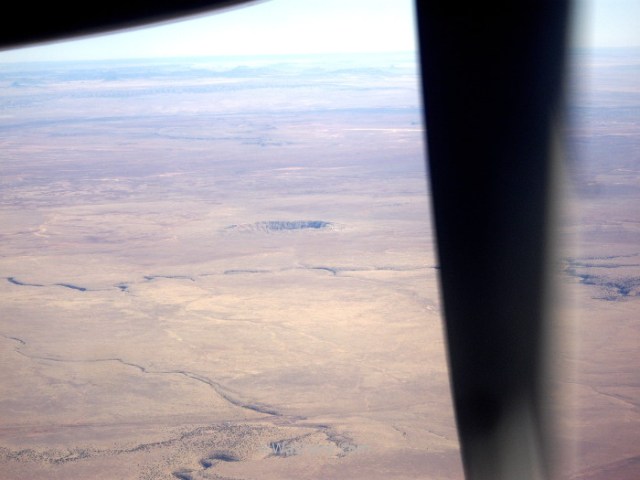 Meteor crater