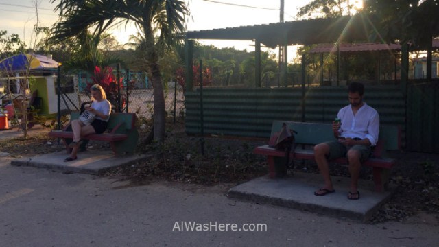 3. Playa Larga, Cuba. Zona de internet WiFi. Zone.