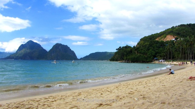 EL NIDO MARIMEGMEG LAS CABANAS BEACH PLAYA 2. Palawan, Filipinas, Philippines