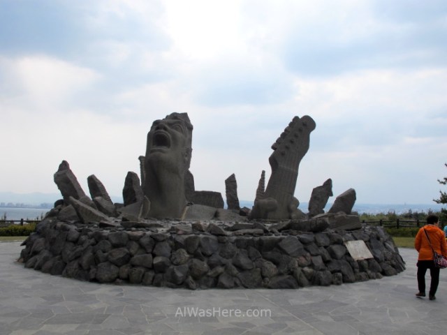 Sakurajima 7. Nagisa Lava Trail, Kyushu Japon Japan escultura sculpture